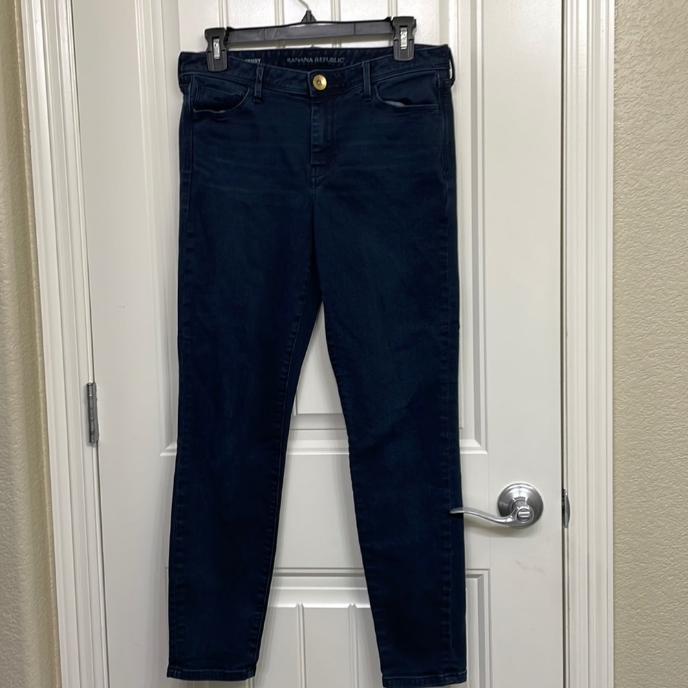 Banana Republic Dark Blue Skinny Jeans